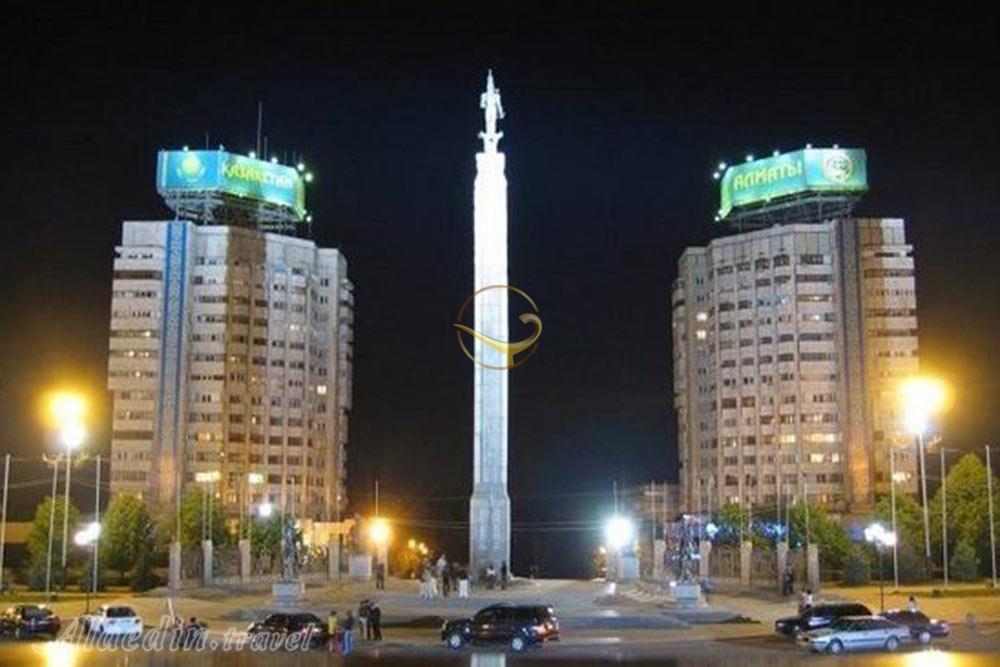 بنای استقلال آلماتی - قزاقستان | علاءالدین تراول