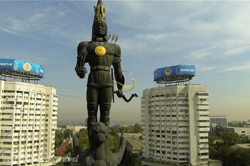 بنای استقلال آلماتی - قزاقستان | علاءالدین تراول