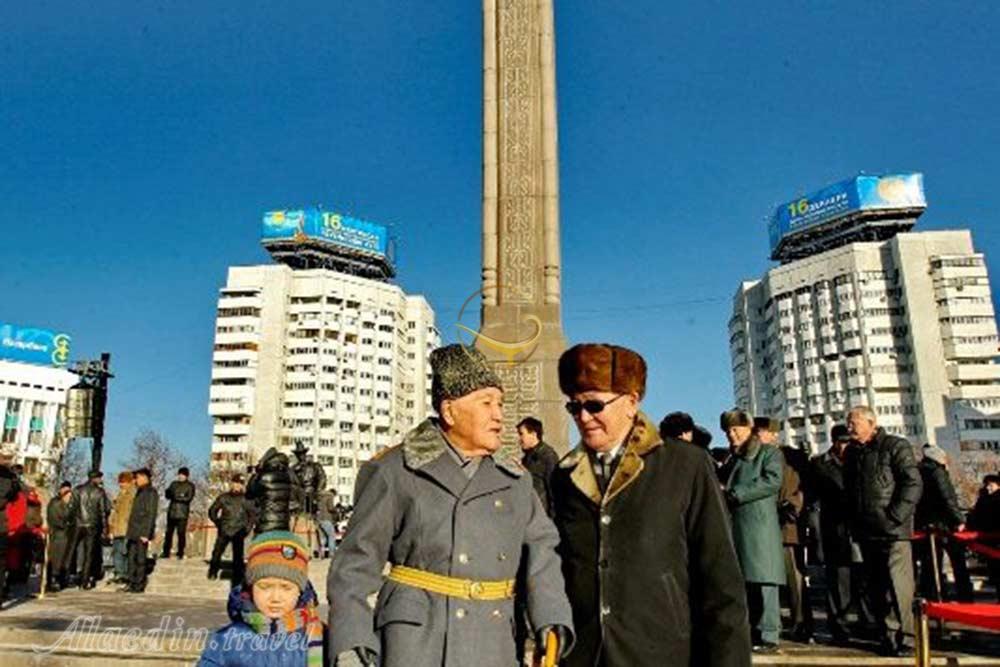 بنای استقلال آلماتی - قزاقستان | علاءالدین تراول