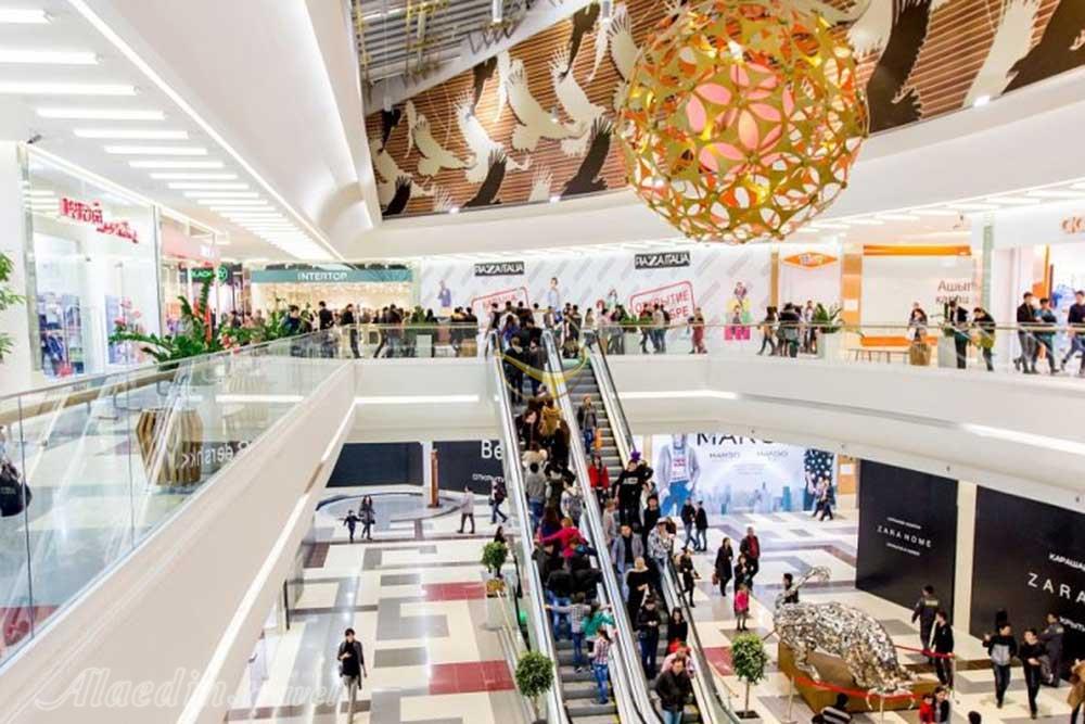 مرکز خرید مگاسنتر آلماتی - قزاقستان | علاءالدین تراول