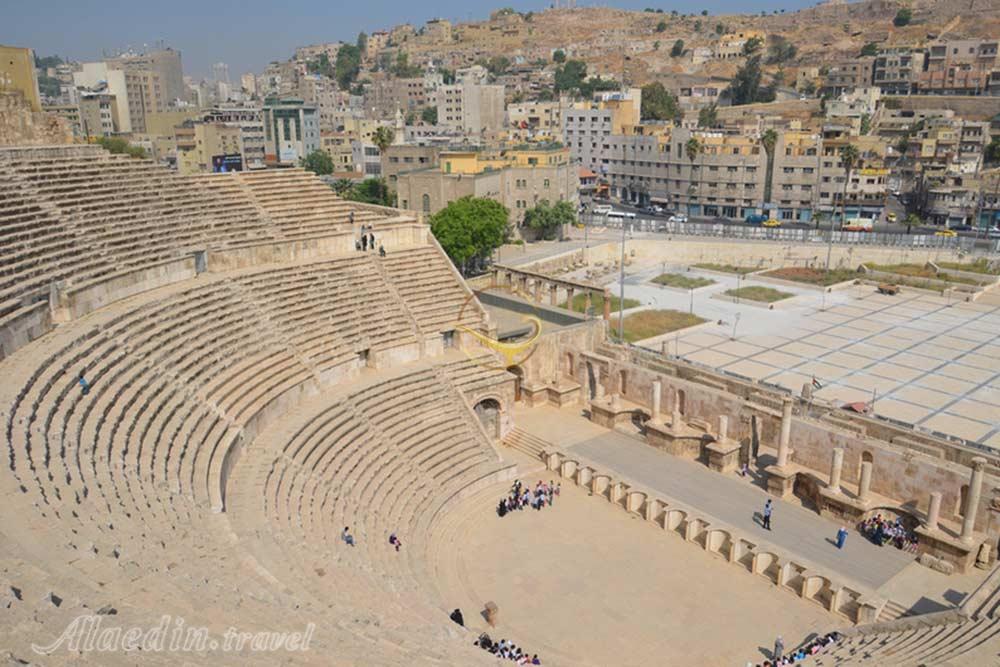 آمفی تئاتر رومی امان - اردن | علاءالدین تراول