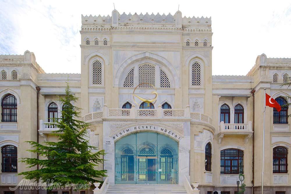موزه هنر و مجسمه سازی آنکارا - ترکیه | علاءالدین تراول