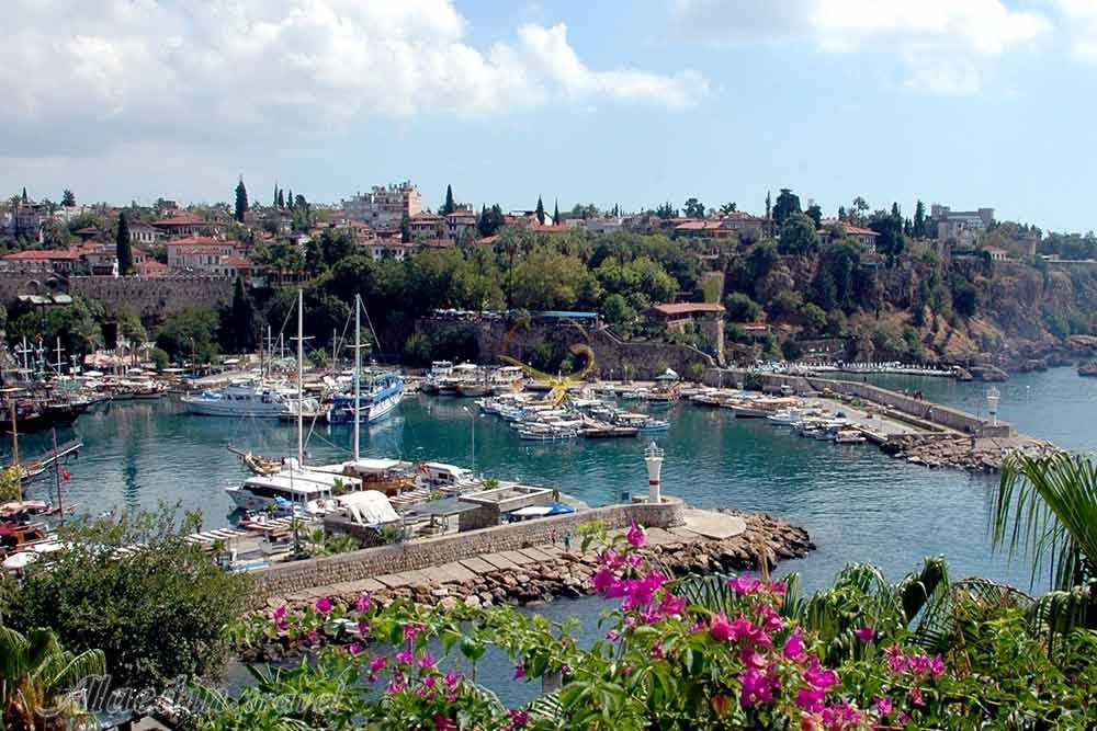 بندر تاریخی آنتالیا مارینا در ترکیه | علاءالدین تراول