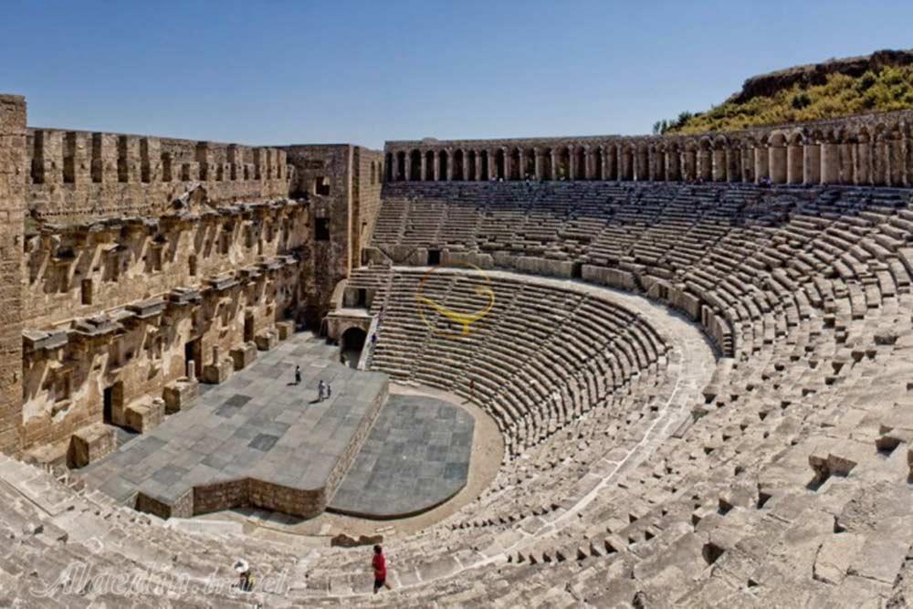 شهر باستانی آسپندوس در آنتالیا - ترکیه | علاءالدین تراول