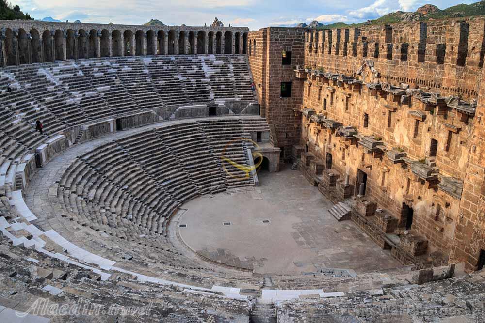 شهر باستانی آسپندوس در آنتالیا - ترکیه | علاءالدین تراول