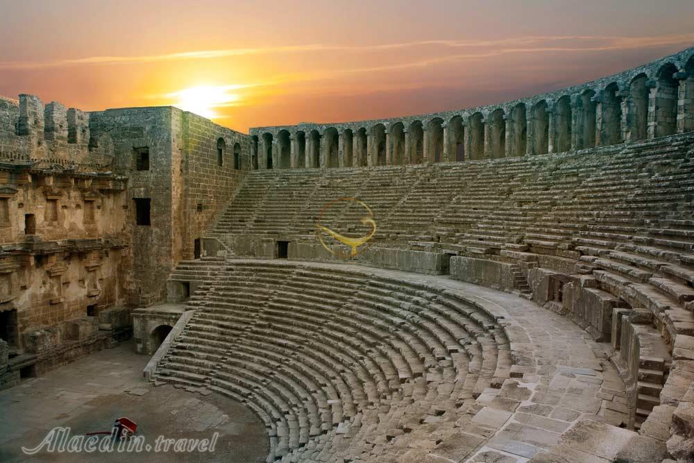 شهر باستانی آسپندوس در آنتالیا - ترکیه | علاءالدین تراول