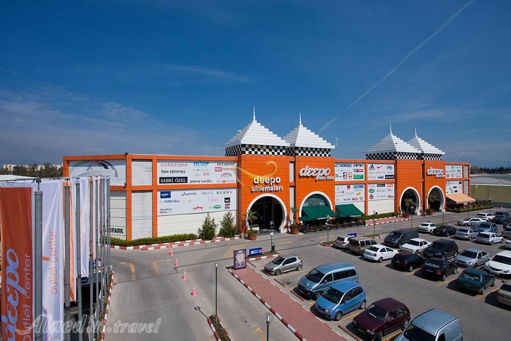 مرکز خرید اوت لت دیپو در آنتالیا - ترکیه | علاءالدین تراول