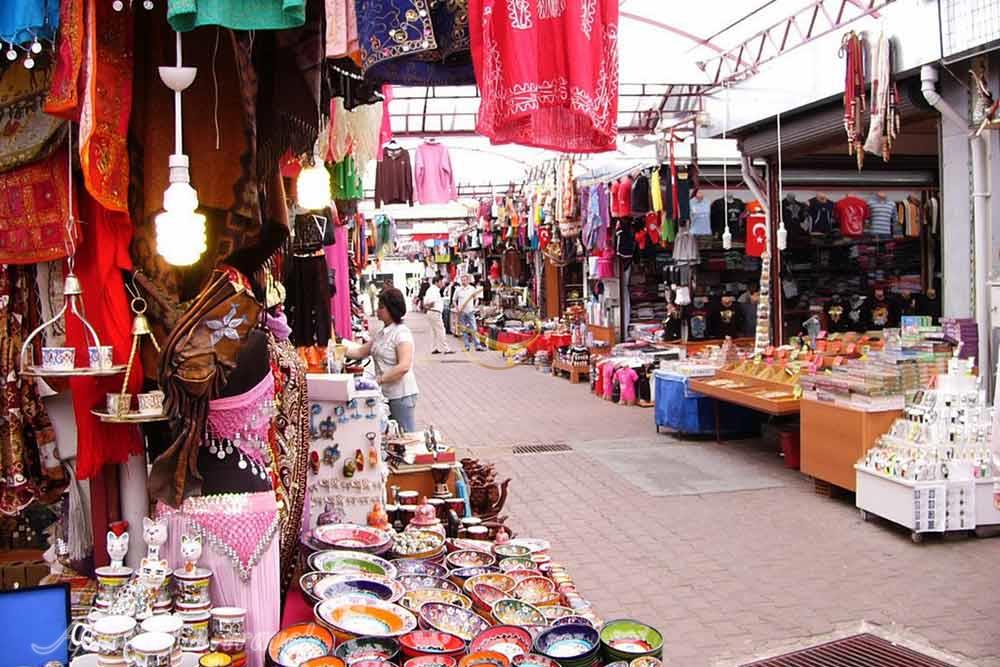 بازار دوگو گاراژی در آنتالیا - ترکیه | علاءالدین تراول