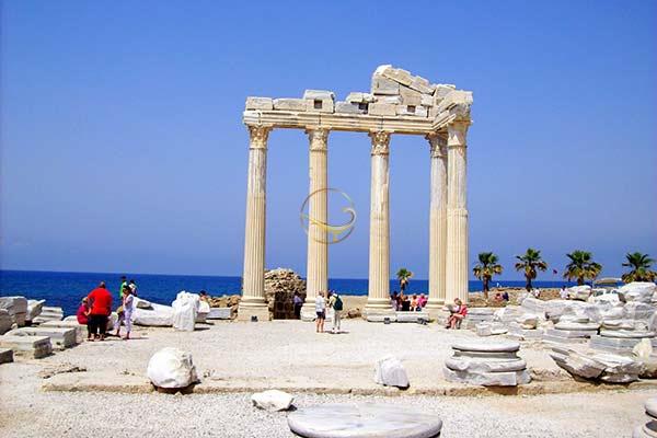 شهر باستانی پامفیلیا در آنتالیا - ترکیه