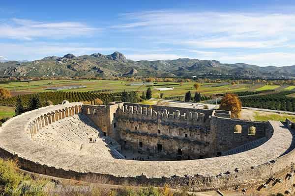 شهر باستانی پرگه در آنتالیا - ترکیه