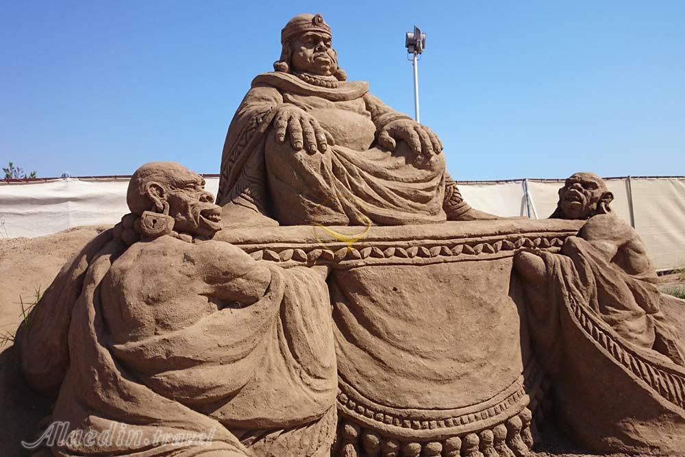 سرزمین شنی (سندلند) در آنتالیا - ترکیه | علاءالدین تراول