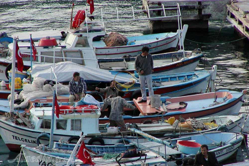 بندر قدیمی آنتالیا در ترکیه | علاءالدین تراول