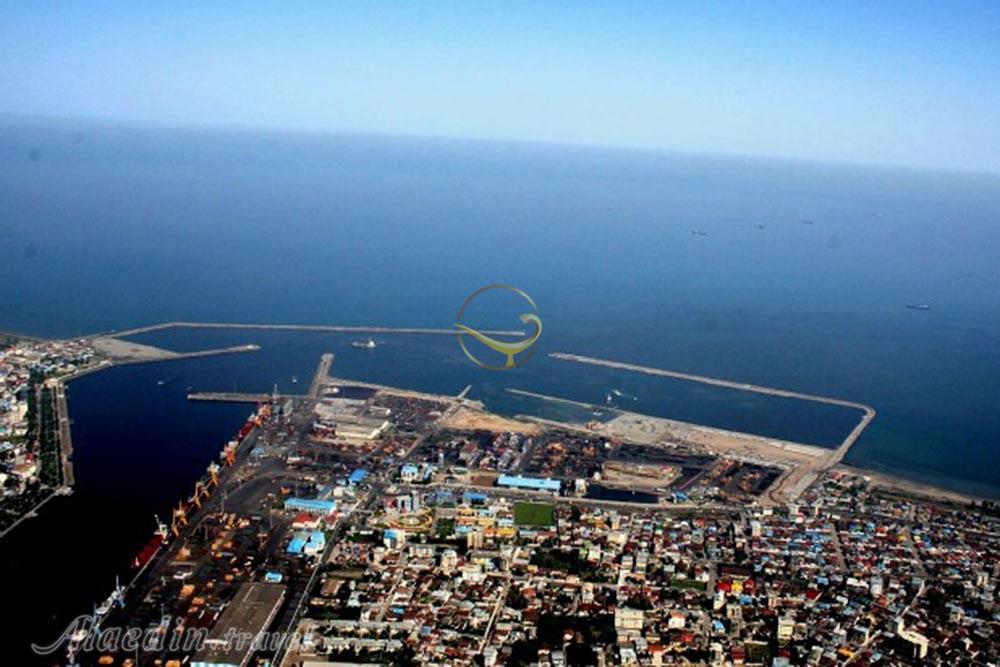 موج شکن بندرانزلی | علاءالدین تراول