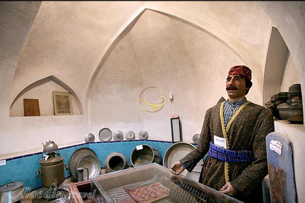 موزه مردم شناسی (حمام آقا نقی) اردبیل | علاءالدین تراول