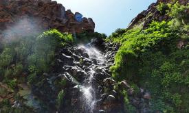 آبشار و آب گرم سردابه اردبیل