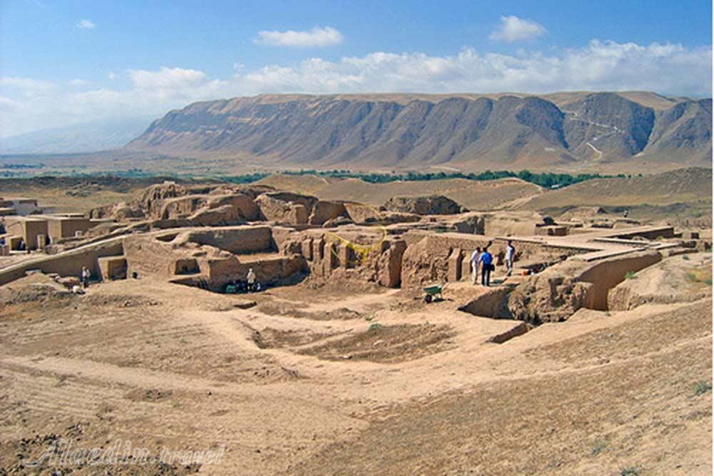 شهر باستانی نسا در عشق آباد - ترکمنستان | علاءالدین تراول