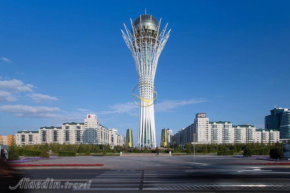 برج بایترک آستانه در قزاقستان | علاءالدین تراول