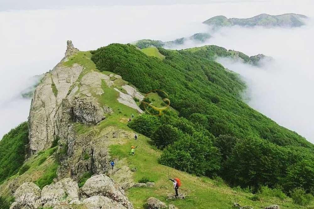 قله اسپیناس آستارا | علاءالدین تراول