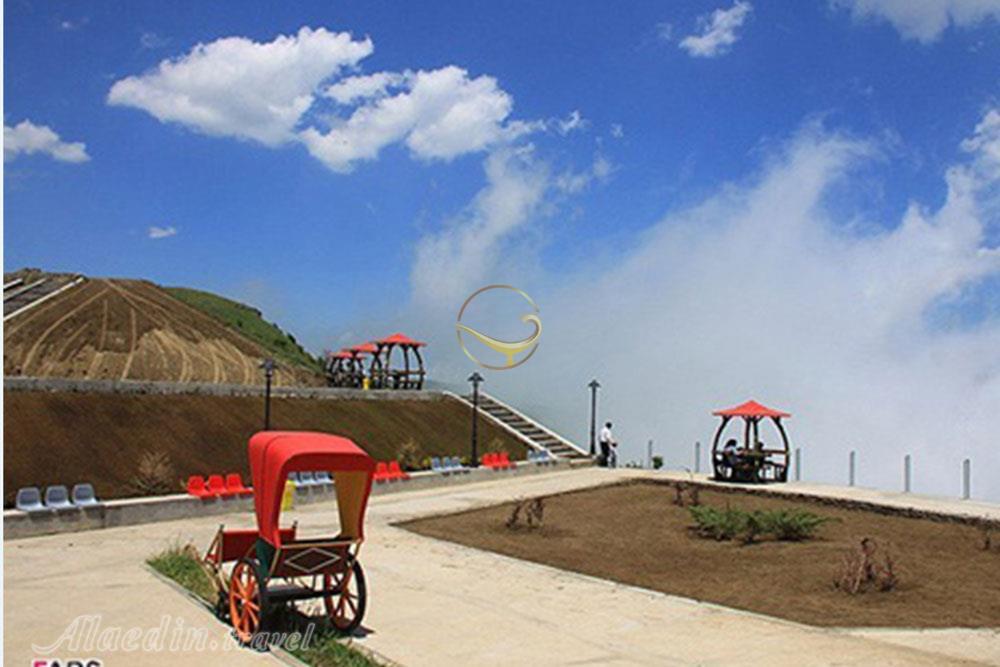 تله کابین گردنه حیران در آستارا | علاءالدین تراول