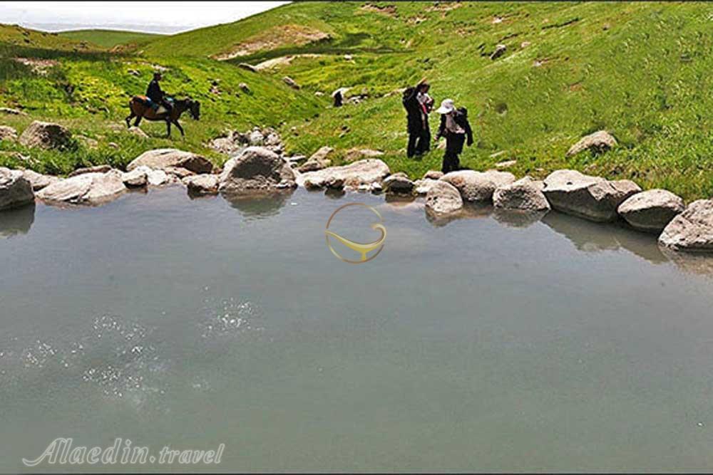 چشمه آبگرم کوته کومه در آستارا | علاءالدین تراول