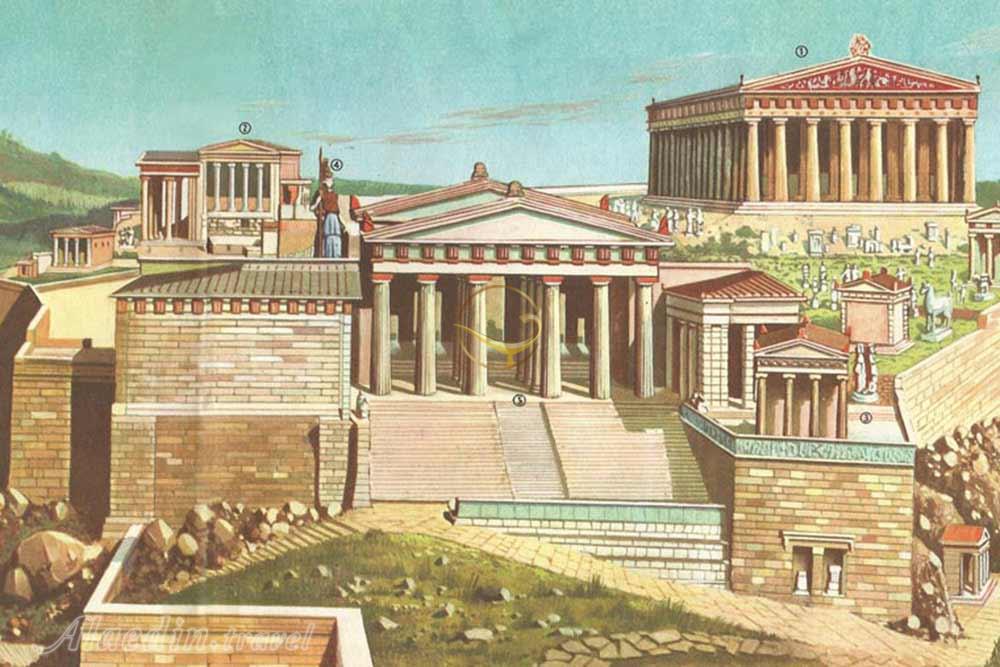 شهر باستانی آکروپولیس در آتن یونان | علاءالدین تراول