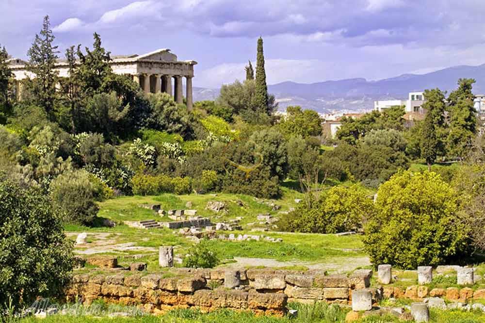 آگورای باستانی آتن در یونان | علاءالدین تراول