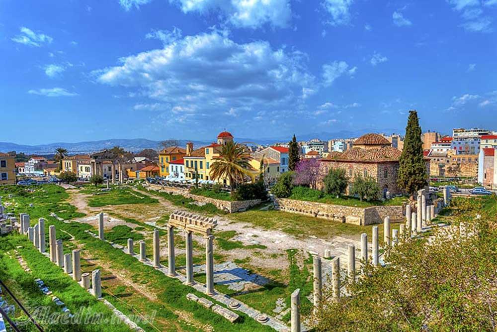 آگورای باستانی آتن در یونان | علاءالدین تراول