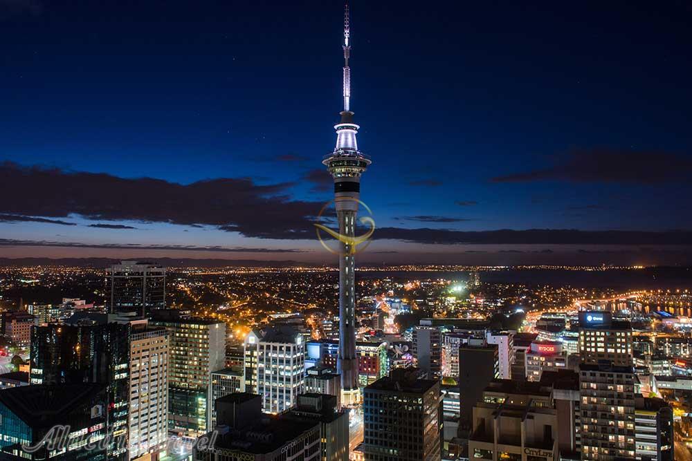 برج آسمان در اوکلند | علاءالدین تراول