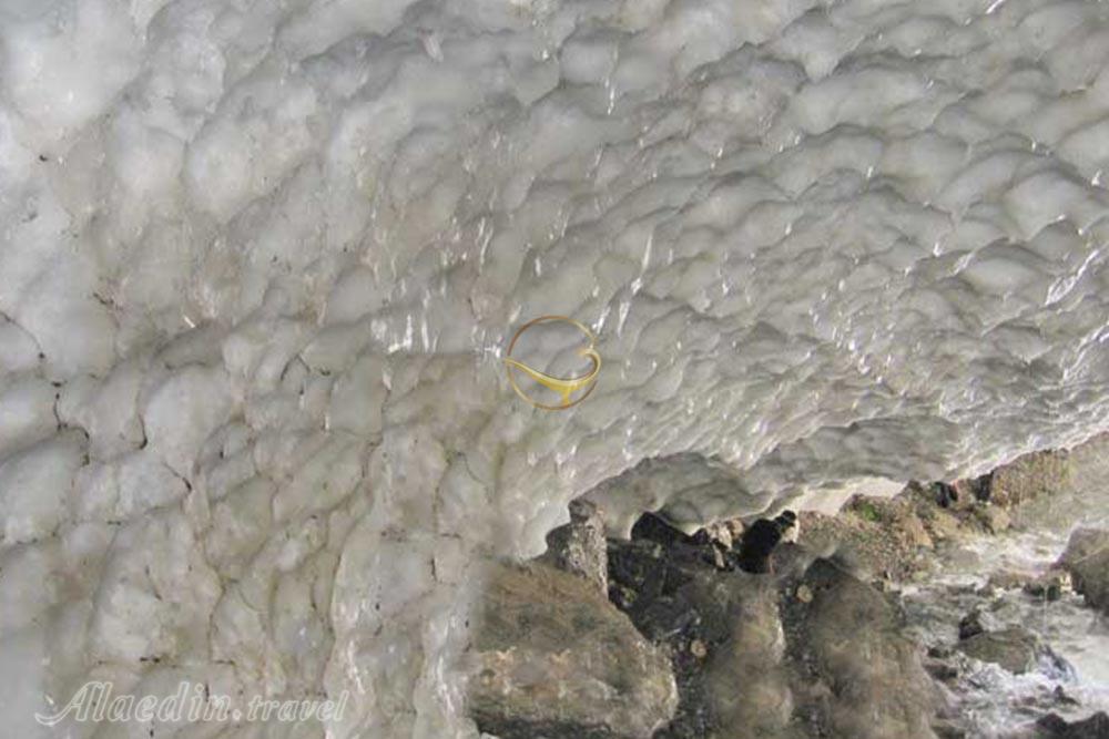 تونل برفی در ازنا | علاءالدین تراول