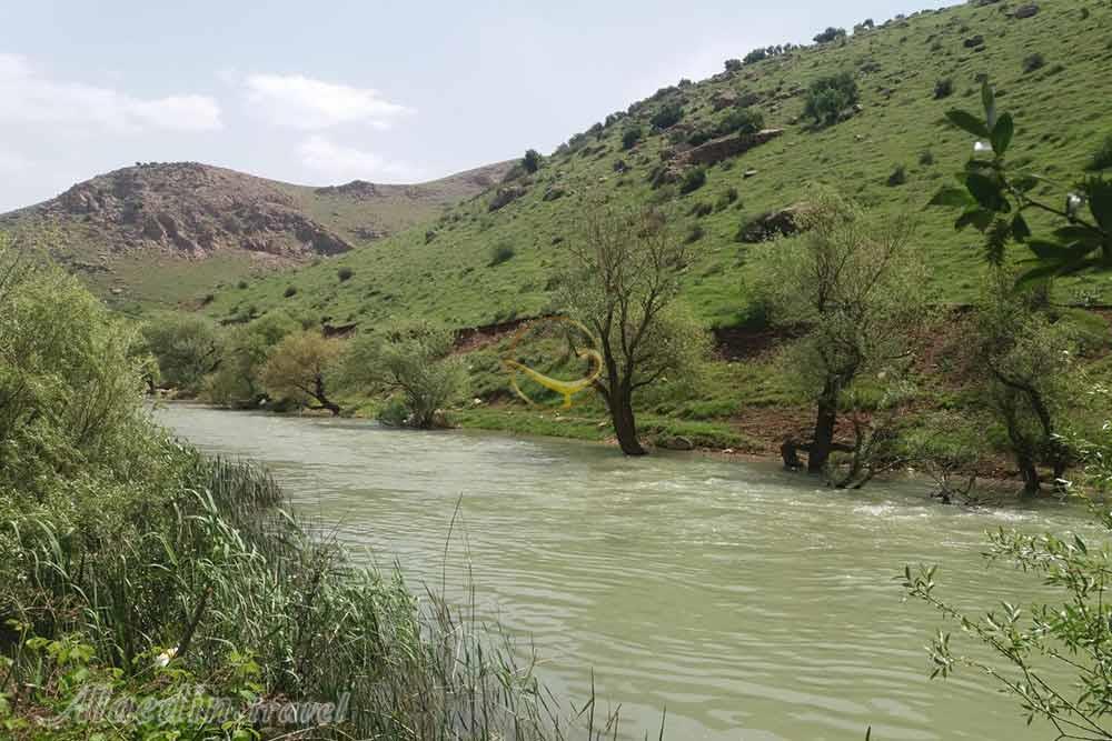 رودخانه ماربره در ازنا | علاءالدین تراول