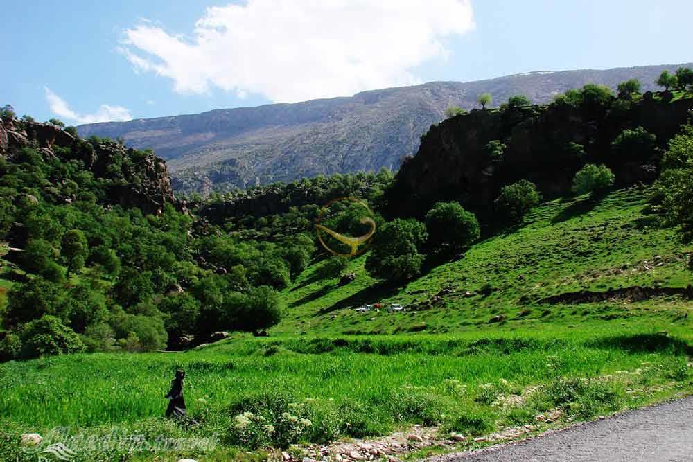 تنگه باستانی لارت بدره | علاءالدین تراول