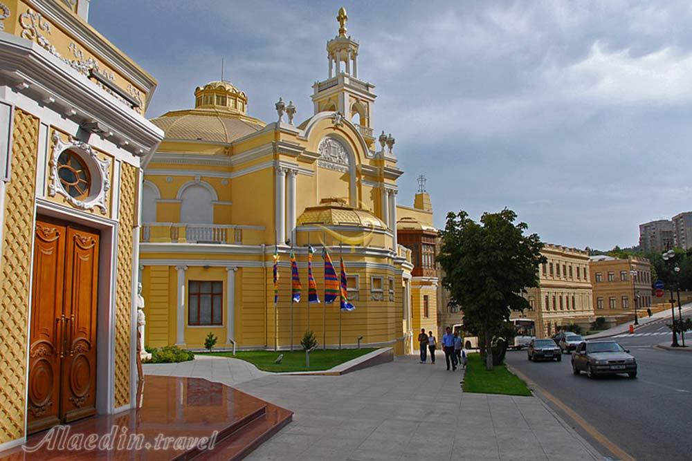 ساختمان فیلارمونیا باکو - جمهوری آذربایجان | علاءالدین تراول