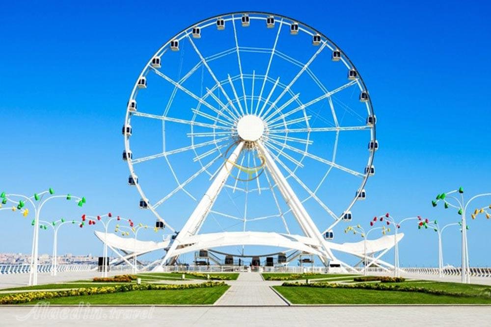 چرخ و فلک چشم باکو - جمهوری آذربایجان | علاءالدین تراول