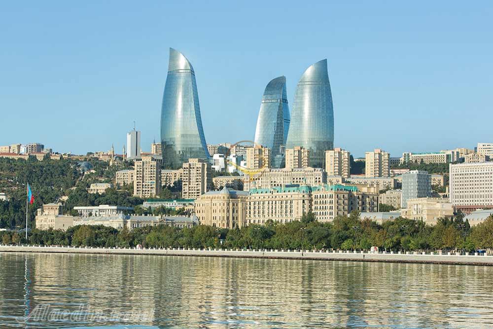 برج های شعله باکو - جمهوری آذربایجان | علاءالدین تراول