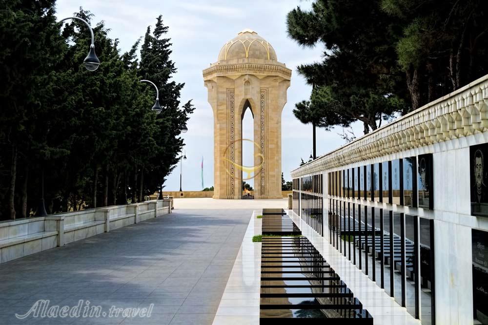 خیابان شهدا باکو - جمهوری آذربایجان | علاءالدین تراول