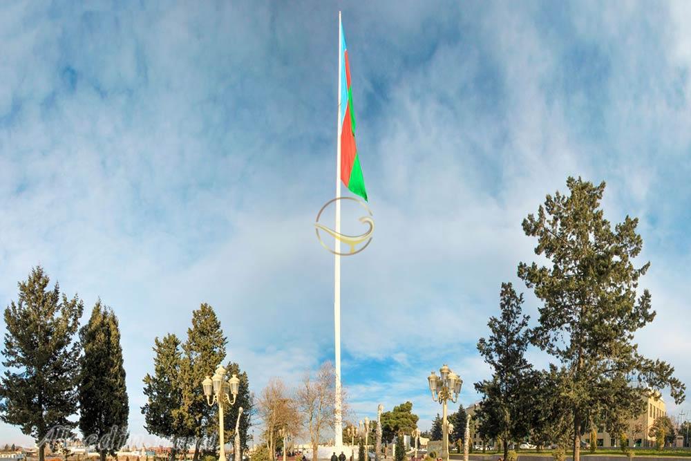 میدان پرچم باکو - جمهوری آذربایجان | علاءالدین تراول