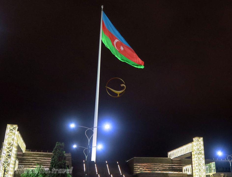 میدان پرچم باکو - جمهوری آذربایجان | علاءالدین تراول