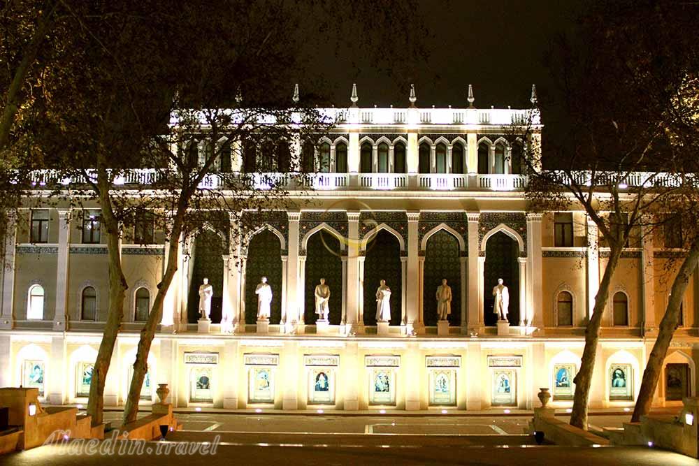 موزه ادبیات نظامی گنجوی باکو - جمهوری آذربایجان | علاءالدین تراول