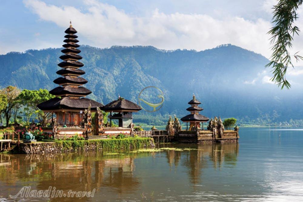 معبد اولون دانو براتان در بالی - اندونزی | علاءالدین تراول