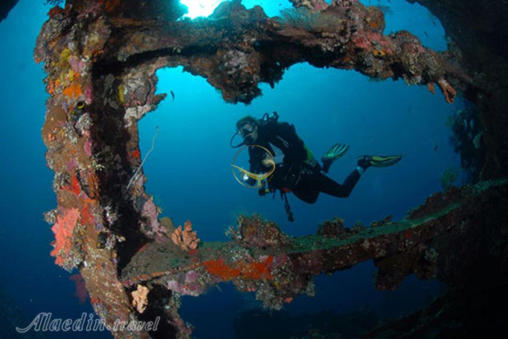 سایت غواصی تولامبن در بالی - اندونزی | علاءالدین تراول