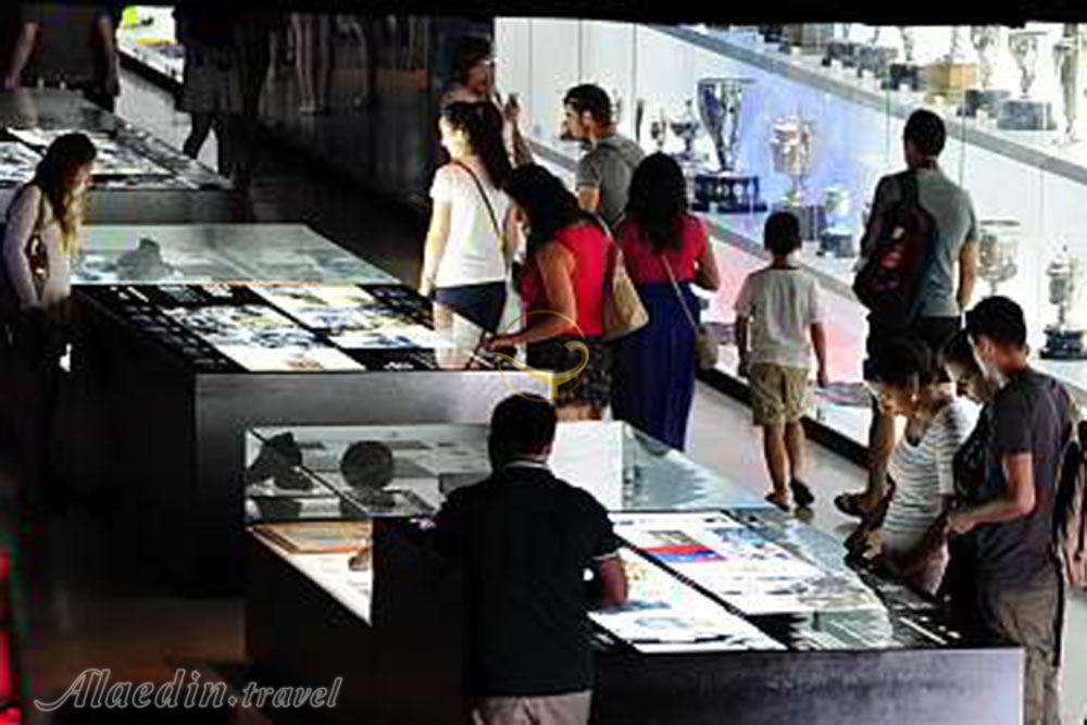 موزه‌ و و ورزشگاه نیوکمپ بارسلونا - اسپانیا | علاءالدین تراول