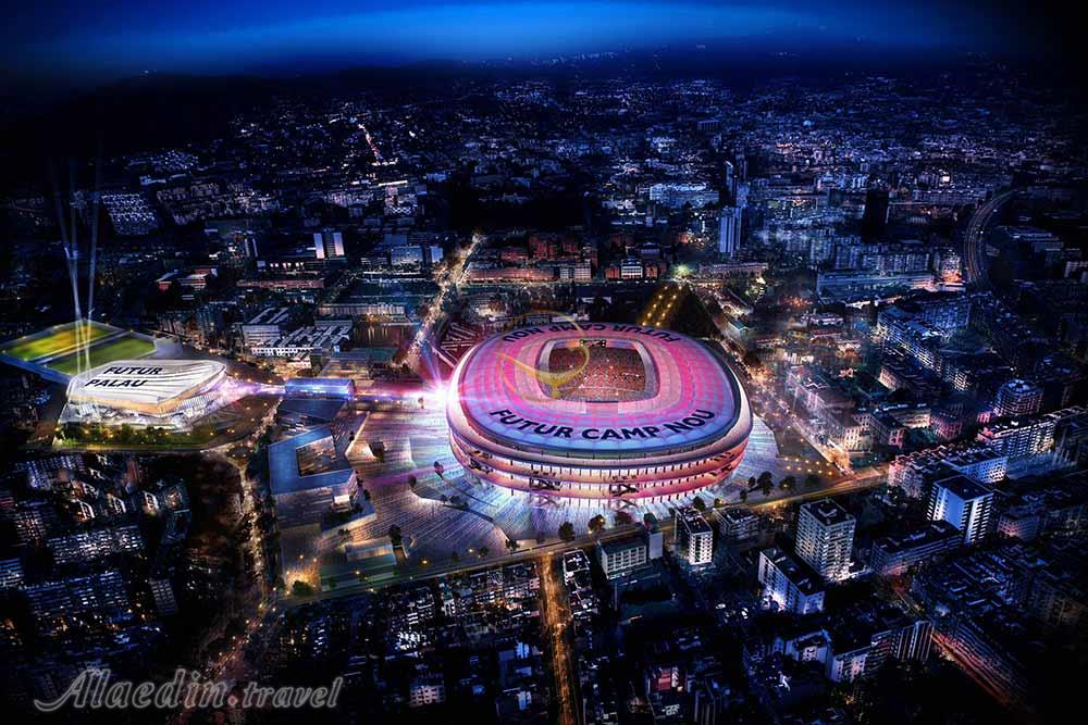 موزه‌ و و ورزشگاه نیوکمپ بارسلونا - اسپانیا | علاءالدین تراول