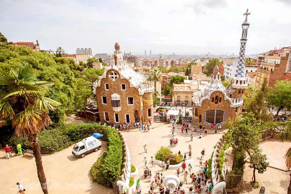 پارک گوئل بارسلون - اسپانیا | علاءالدین تراول