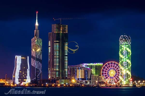 برج الفبا در باتومی - گرجستان