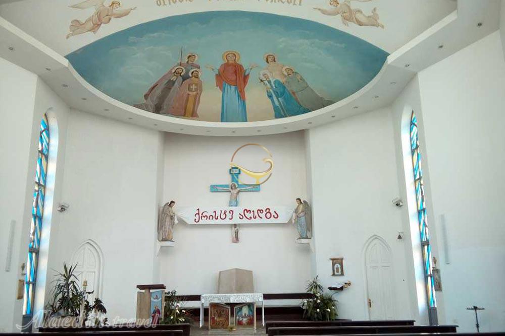 کلیسا کاتولیک باتومی در گرجستان | علاءالدین تراول