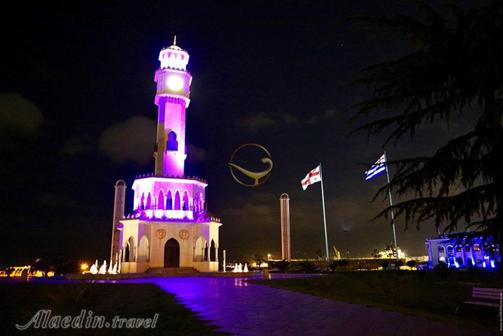 برج ساعت چاچا در باتومی - گرجستان | علاءالدین تراول