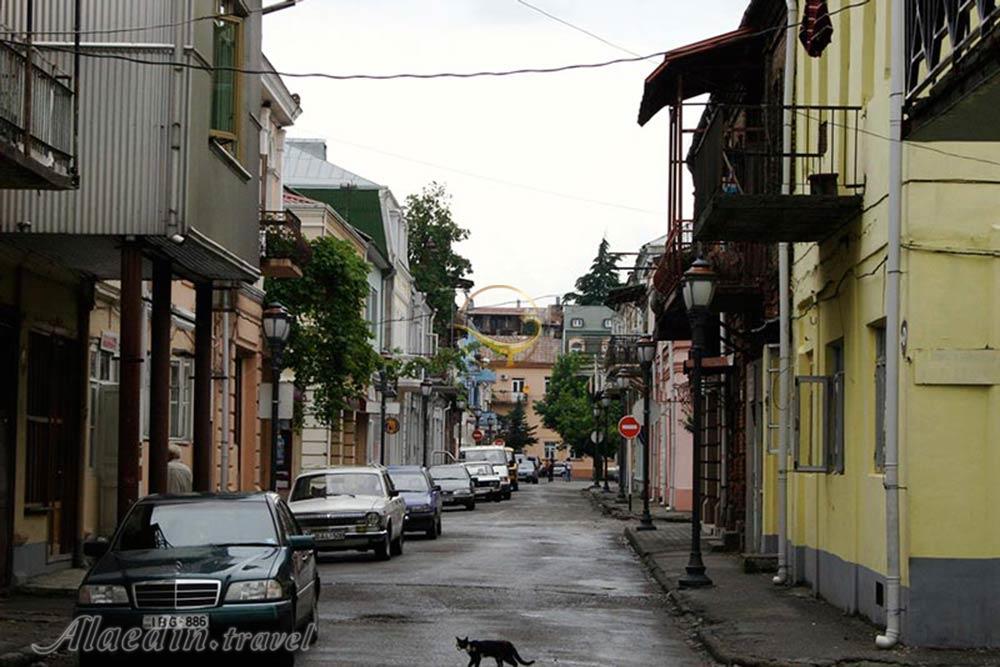 خیابان تاریخی کوتایسی در باتومی - گرجستان | علاءالدین تراول