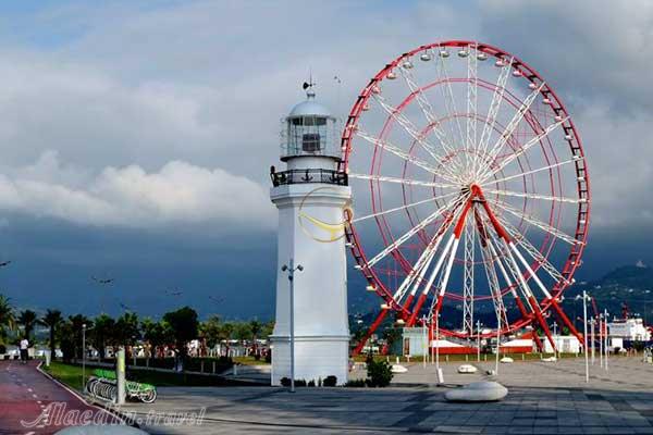 پارک میراکل در باتومی - گرجستان