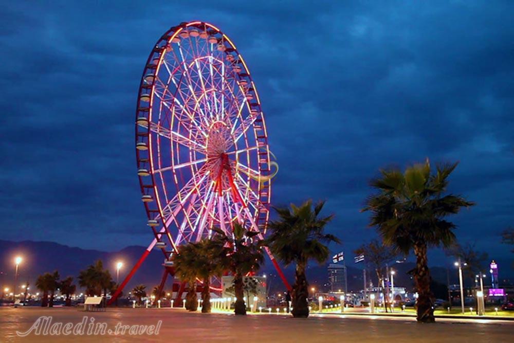 چرخ و فلک باتومی در گرجستان | علاءالدین تراول