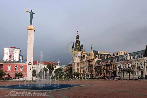 میدان اروپا در باتومی - گرجستان